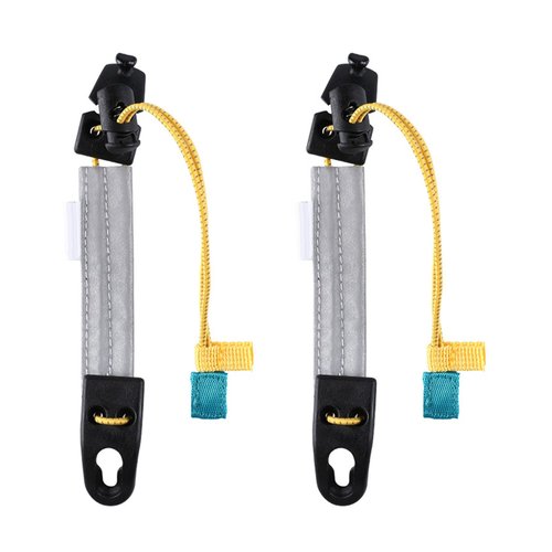 ohohulo 2pcs Bikes Ankle Leg Strap Pant Band Clip Strap Wrist Ankle Bind Band Adjustable Arm Band Reflective Trouser Strap
