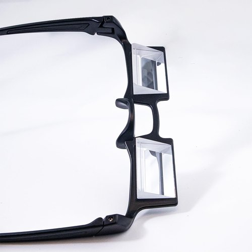 reiliva Belay Glasses for Rock Climbing, 90 Degree Upward Prism Glasses for Outdoor Climbing Light Weight Climbing Belay Glasses Prevent Neck Fatigue for Rock Climbers