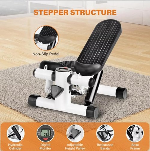 Steppers for Exercise,Mini Stepper wSteppers for Exercise,Mini Stepper with Exercise Equipment for Home Workoutsith Exercise Equipment for Home Workouts