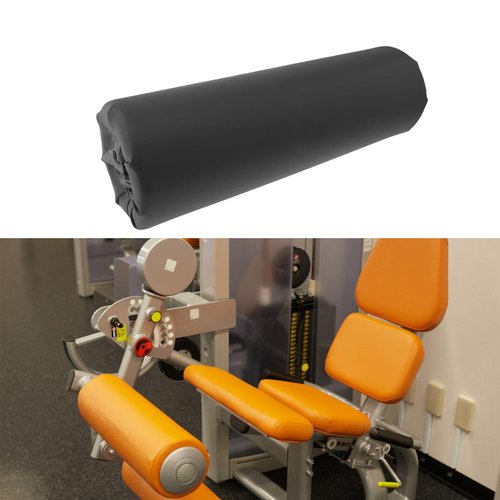 Lljsszr Foam Foot Pad Roller, Sponge Cover, Foam Roller Support, Sponge Cover for Exercise Equipment, Black