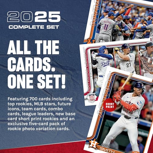 2025 Topps Complete Sets Baseball - Factory Sealed - Retail Box