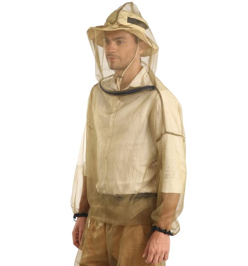 Mosquito Jacket - Bug Jacket with Hood for Men and Women - Mosquito Net for Gardening & Outdoor Protection from Bugs, Flies, Gnats, No-See-Ums & Midges