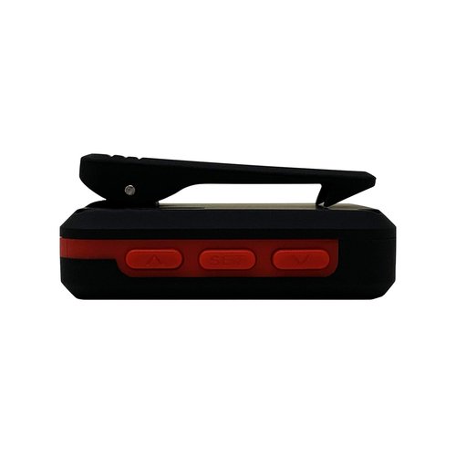 Gymboss Charge Interval Timer and Stopwatch & Watchstrap - Bundle (Black/Red)