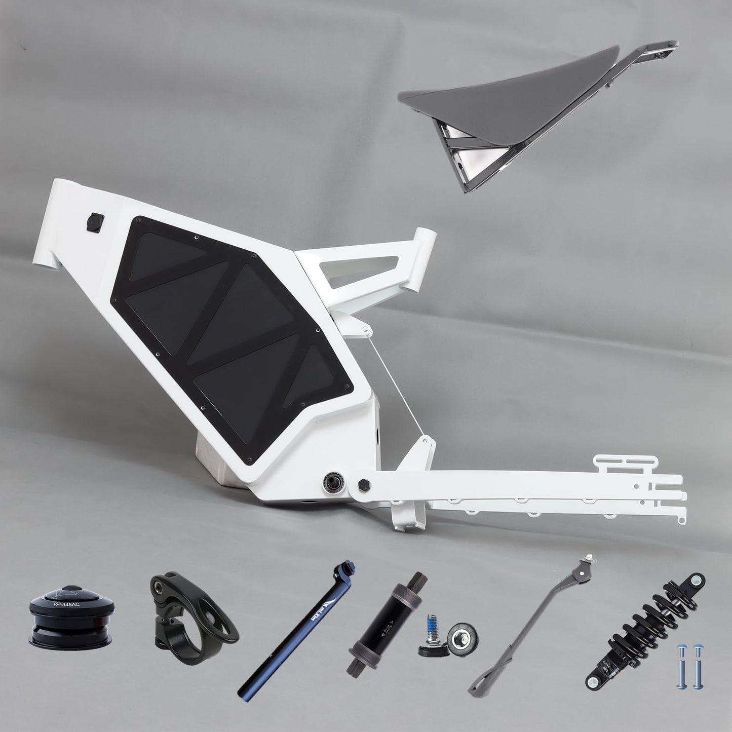 KEYU F1 Enduro ebike Frame Super Design Bicycle Strong Frame for Full Bikes Motorcycle seat Frame Enduro ebike Frame kit