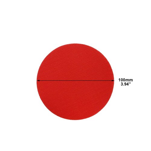 Sscon 20Pcs 4Inch Carpet Stickers Standing Dot Spots Game Floor Markers Red