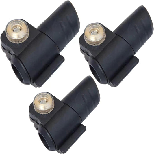 3 Pcs Hiking Poles Lock, Quick Release Flip Lock Fastener Buckle Clip with Nut Screws for Hiking Pole Walking Stick Camping Mountaining Backpacking Outdoor Repair Spare Parts,18mm/16mm/14mm