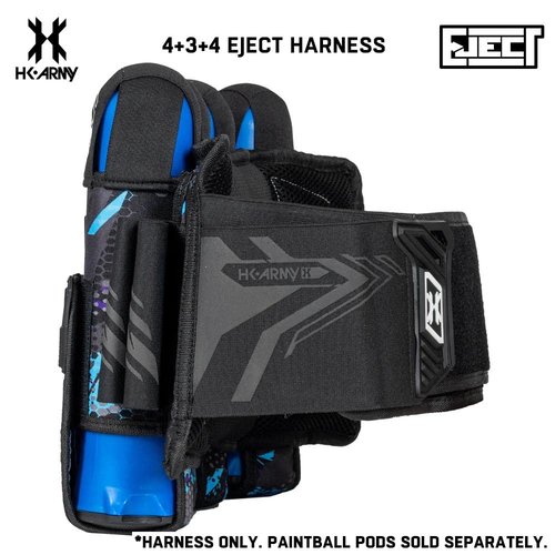 HK Army 4+3 Eject Paintball Harness Pod Pack - Poison