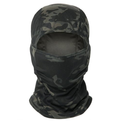 VPZenar Tactical Airsoft Vest, Black Lightweight Sports Training Plate Vest with Detachable Pouches and Cap,Gloves,Balaclava for Men, Tactical Airsoft Gear