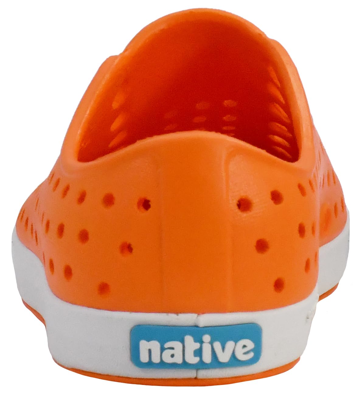 Native Shoes Unisex-Kids Jefferson Sneakers, Sunset Orange/Shell White, 6 Toddler