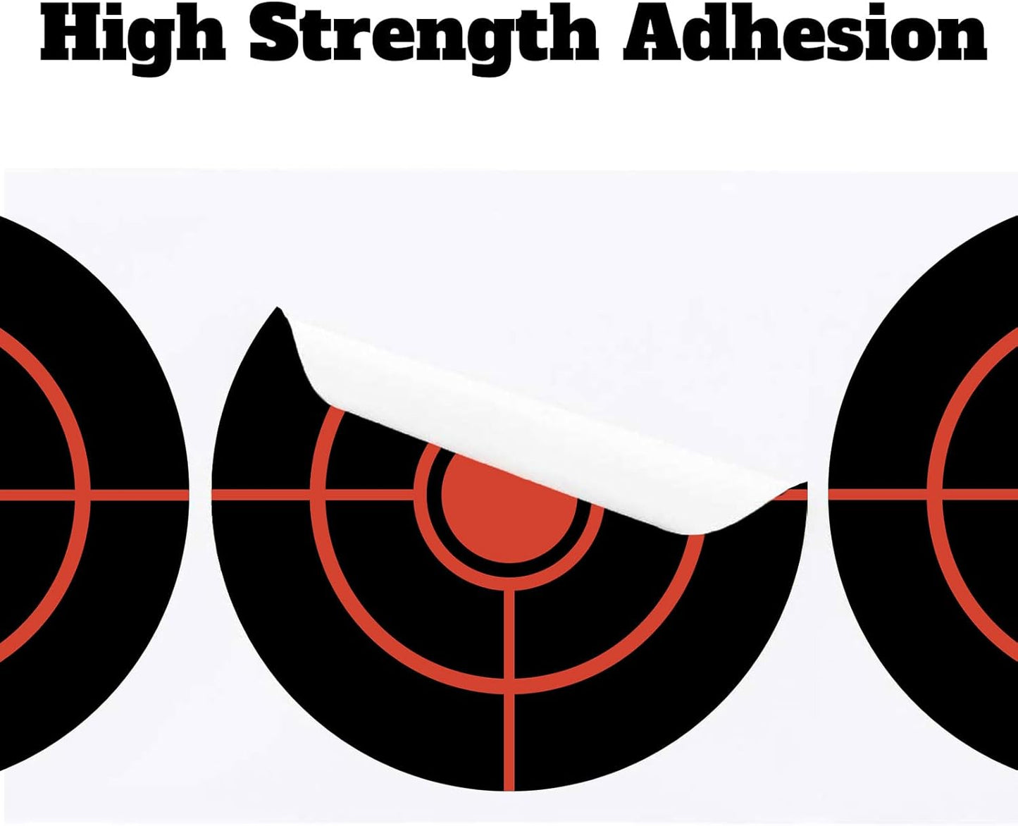 3 Inch/4 Inch Splatter Targets, Adhesive Shooting Target Stickers for BB Gun, Pellet Gun, Airsoft, Pistol, Rifle Shooting Practice (200/250/400/500Pack)