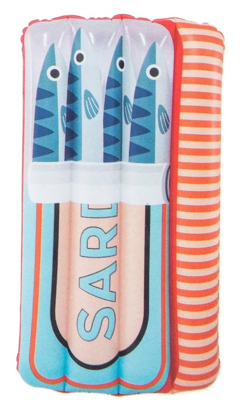 High Five Sardine Fish Can Pool Water Float Tube 48 inch