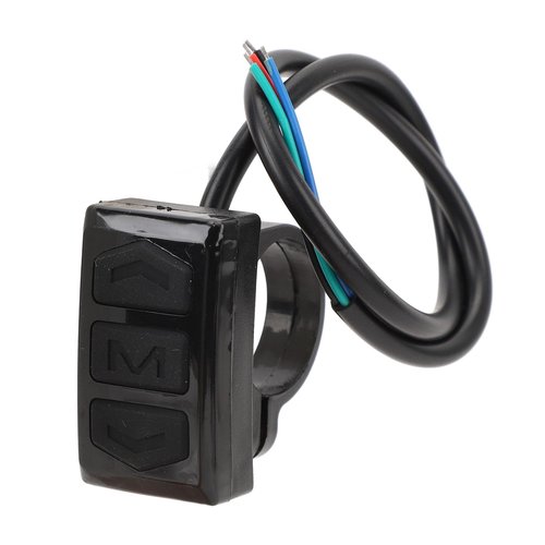 Electric Bike Display Switch Slip Robust ABS Material Control Button Sensitive Ergonomic for Enhanced Riding Experience