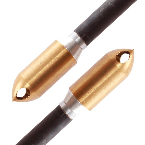 GKOXUQ 3Pcs Tip Practice Tip Tip Brasses Screw in Broadheads for Compound Bows