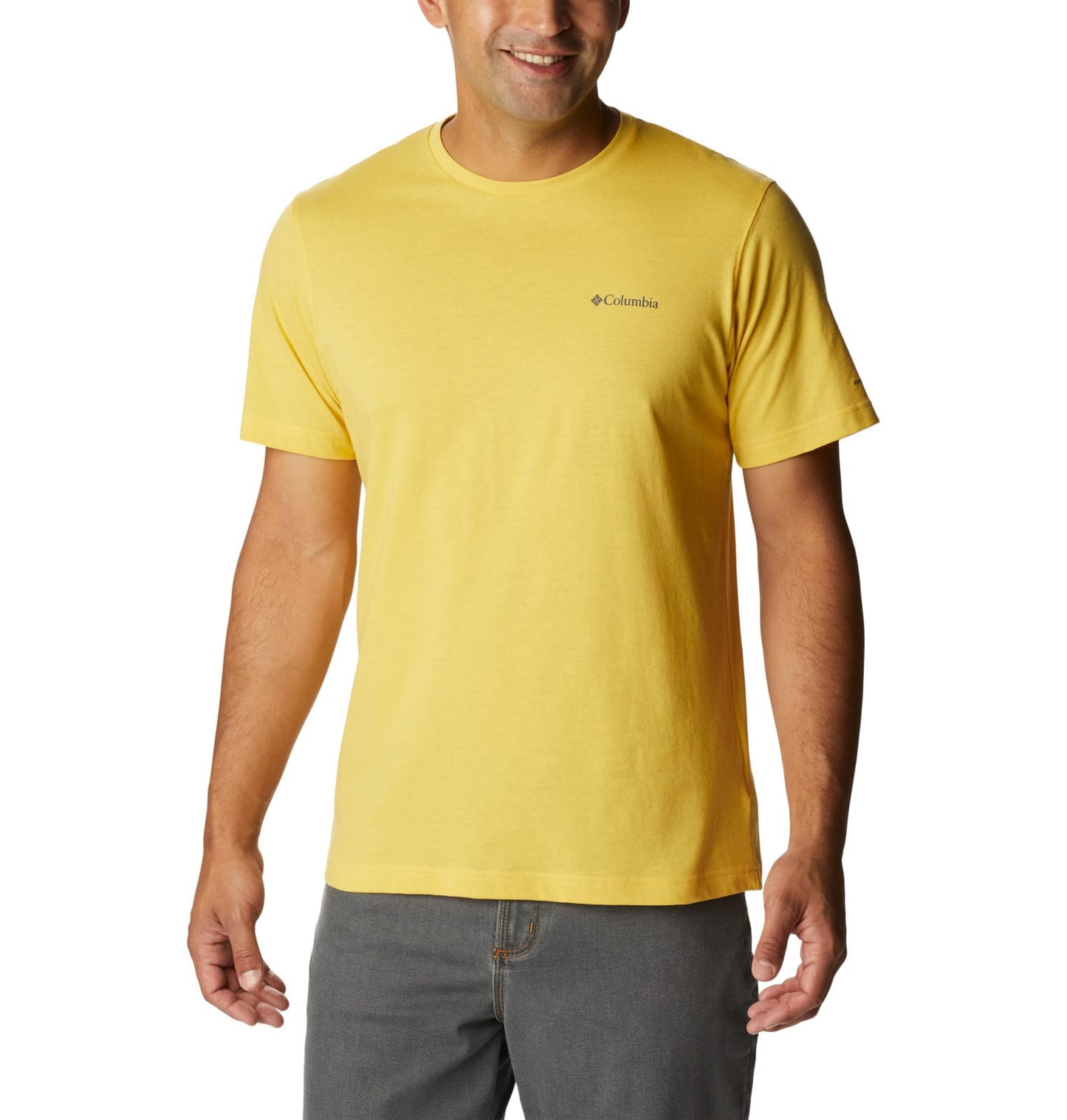 Columbia Men's Thistletown Hills Short Sleeve, Golden Nugget, 3X Big