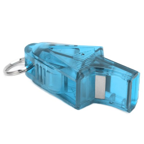 JAOCDOEN Referee Whistle Sturdy Resounding Crisp Portable Sound Whistle for Competitions and Sports (Sky Blue)
