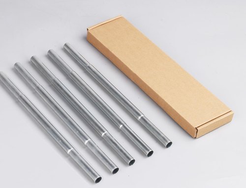 Hateenru 5PCS Golf Club Extensions Steel Shaft Iron Length Extension Kit Repair Replacement, Silver