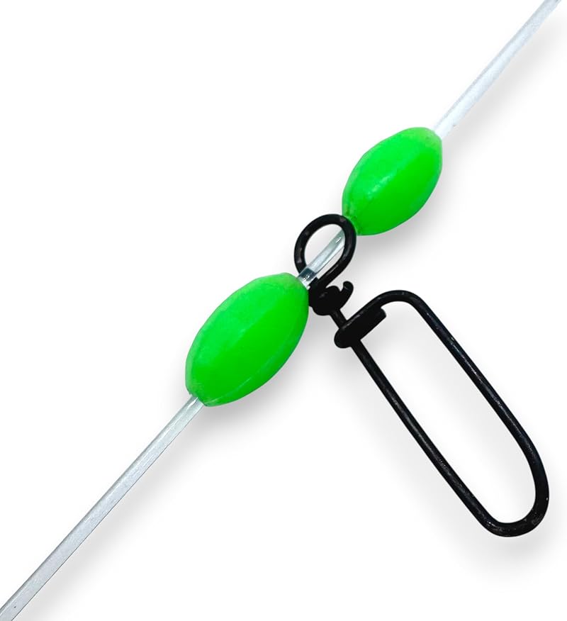 Castable Surf Shark Rig with Circle Hook, 8' Overall Length, 270lb Bite Leader - 10/0 Variation