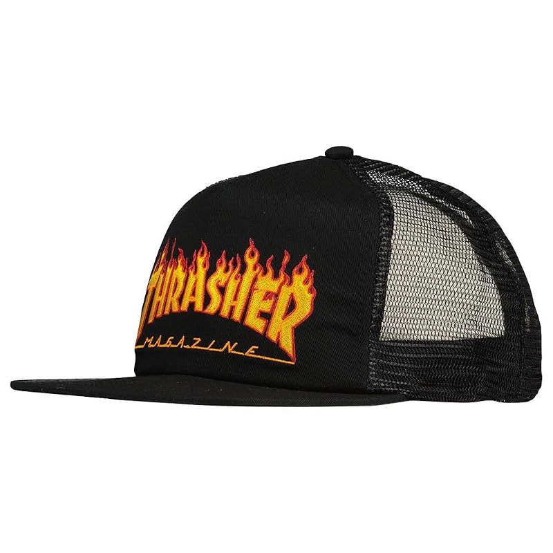 Thrasher Outlined – Men’s T-Shirt, Black, One Size