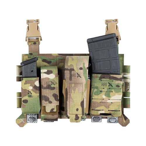 HRT Laser Cut MOLLE Placard - Coyote Brown
