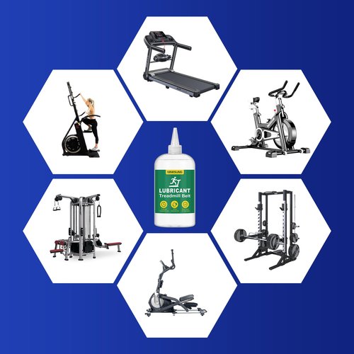 Silicone Treadmill Lubricant/Treadmill Lube, 16 Ounces Silicone Oil with Hard Application Tubes and Precision Screw Caps, Suitable for Nearly All Type of Treadmills (16 Ounces)