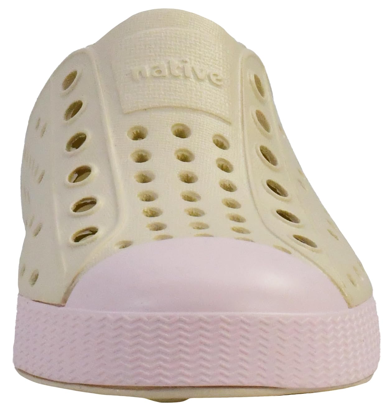 Native Shoes Unisex-Kids Jefferson Sneakers, Bone White/Milk Pink, 3 Little Kid
