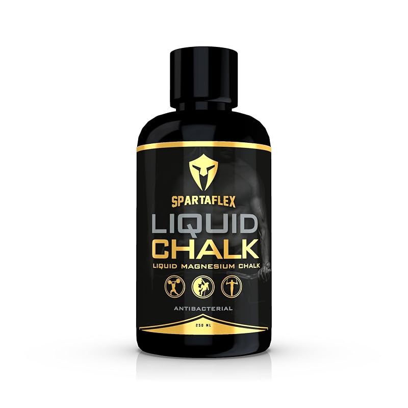 Liquid Chalk for Weightlifting & Climbing – SpartaFlex 250ml Grip Chalk