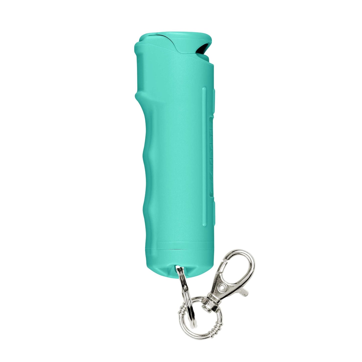 SABRE Pepper Gel Spray with Fast Flip Top Safety & Snap‑Clip Keychain for Self Defense - Max Strength with UV Dye, Finger Grip, Reduces Wind Blowback,10-Sec Spray,14ft Range, Made in USA, 0.54 fl oz