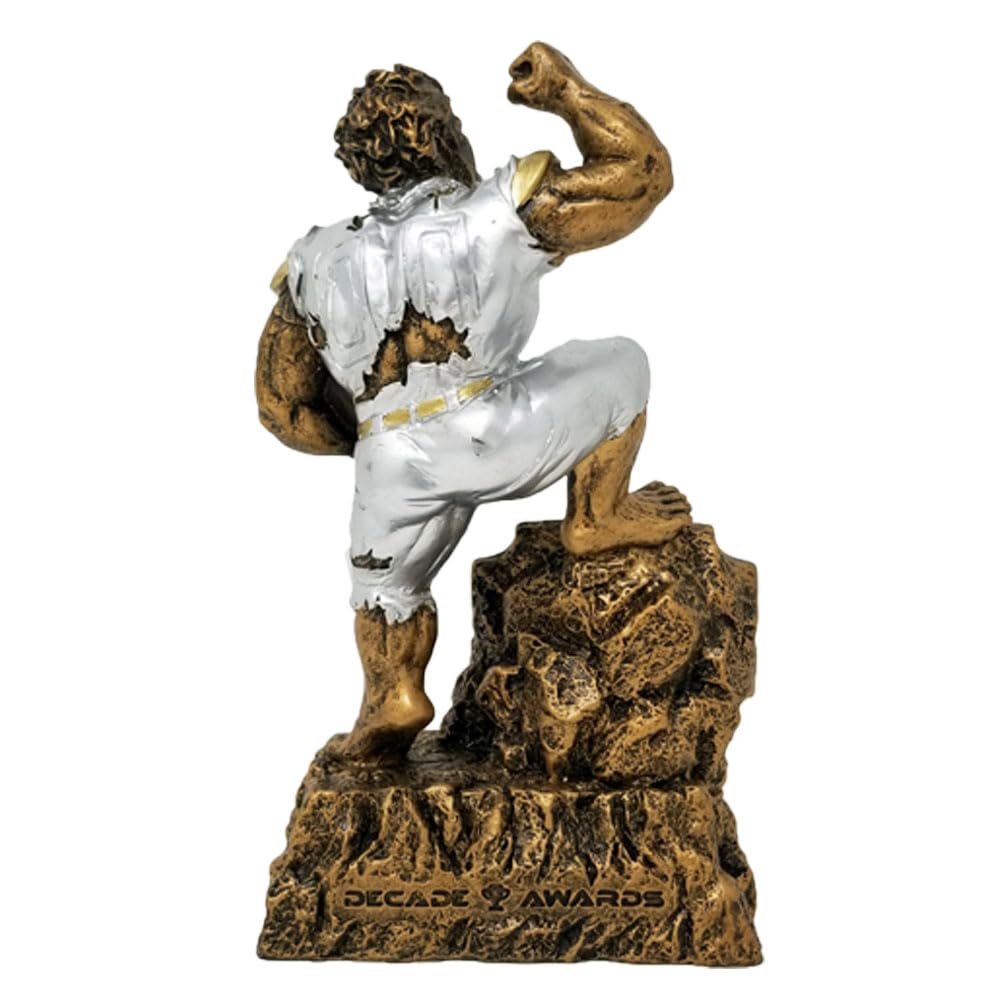 Decade Awards Personalized Monster Fantasy Football Champion Trophy - Engraved FFL Champion Monster Award - FFL League Goat Prize - Customize Now (6.5 Inch)