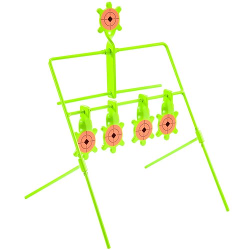 KNINE OUTDOORS Turtle Sign Air Gun Pellet BB Gun Rimfire Resetting Target, Rated for .22 .177 Caliber