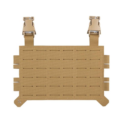 HRT Laser Cut MOLLE Placard - Coyote Brown