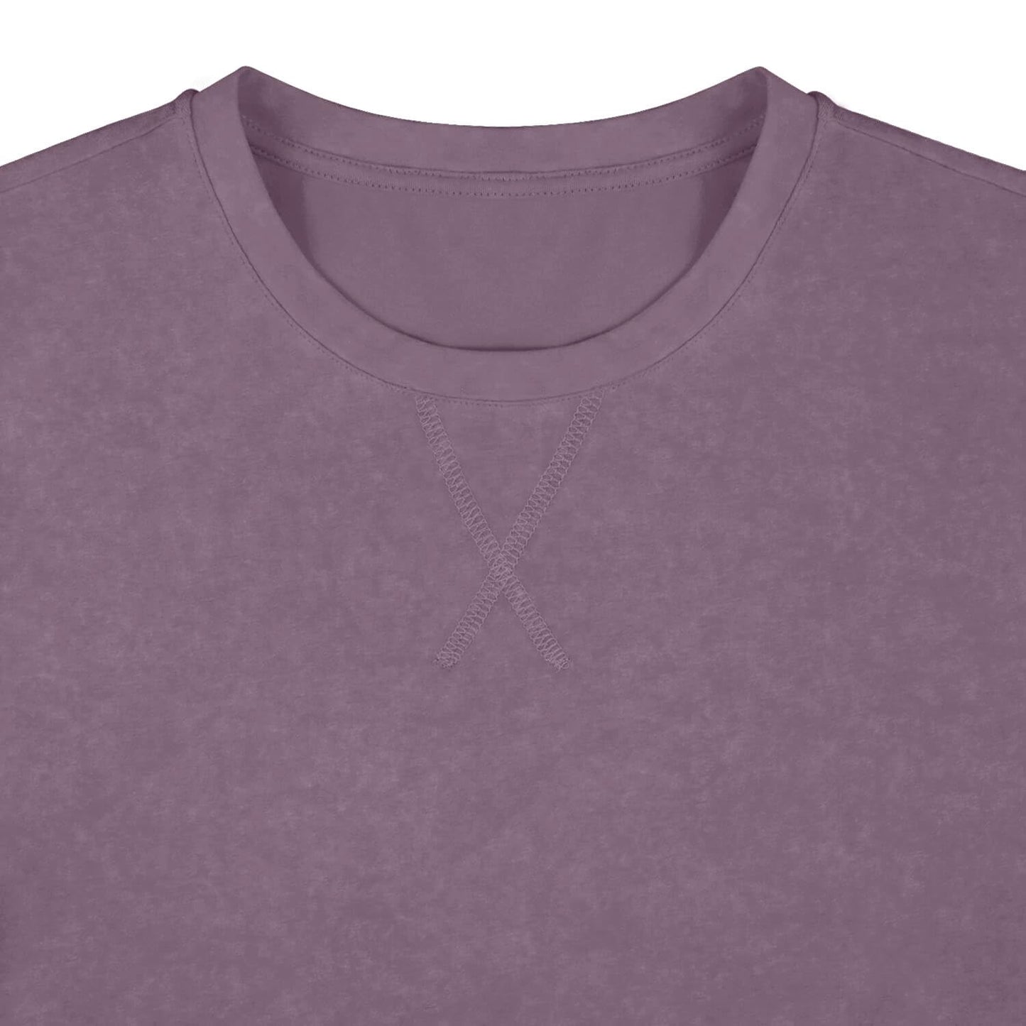 LOGEEYAR Men's Athletic Washed T-Shirts Basic Crew Neck Tees Tops Casual Distressed Cotton T Shirts for Men Purple