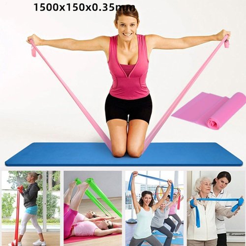 Pilates Essentials Kit for Women, Kit De Pilates En Casa, Home Pilates Kit with Yoga Ball 25cm Figure 8 Resistance Yoga Bands (Grey)