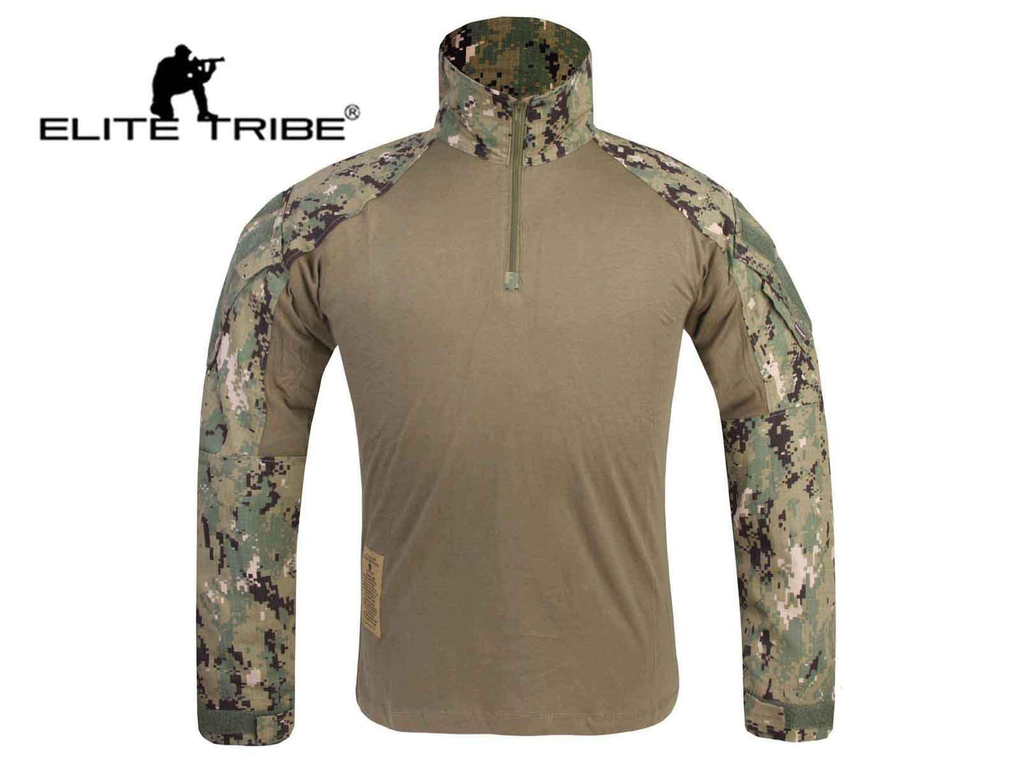 Emerson Airsoft Tactical Military Shirt Combat Gen3 Shirt (US, Alpha, Medium, Regular, Regular, AOR2)