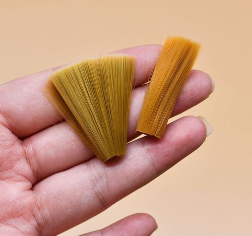 KTGCOZS 2 pcs Tapered Nylon Fibers for Dry Wet Nymphs Mayfly Tails Fly Tying Material Nylon Ultra Fine Fibers Tails Synthetic Material