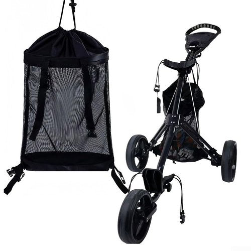 Golf Push Cart Bag, Visual Mesh Golf Bag Organizer, Mesh Closure Net Accessories For Cart