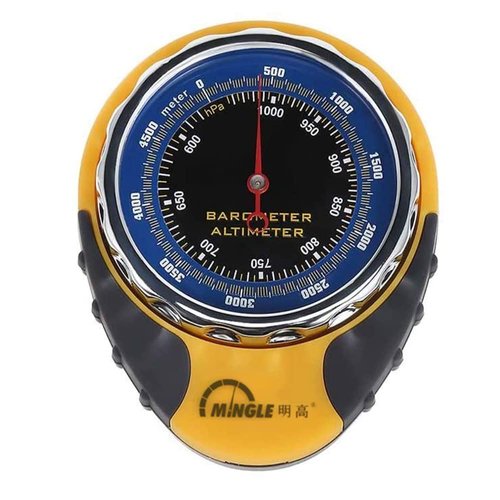 HXBER Portable Multi Functional Digital Altimeter Barometer for Outdoor Camping Hiking Climbing