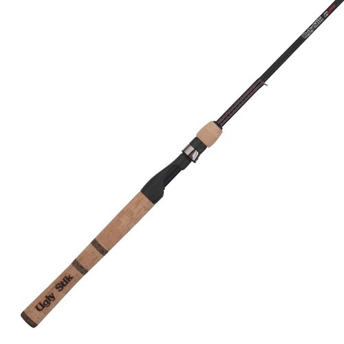 Shakespeare Ugly Stik 7??Elite Spinning Rod, Two-Piece, 6-14lb Line Rating, Medium Power, Fast Action, 1/4-5/8 oz. Lure Rating