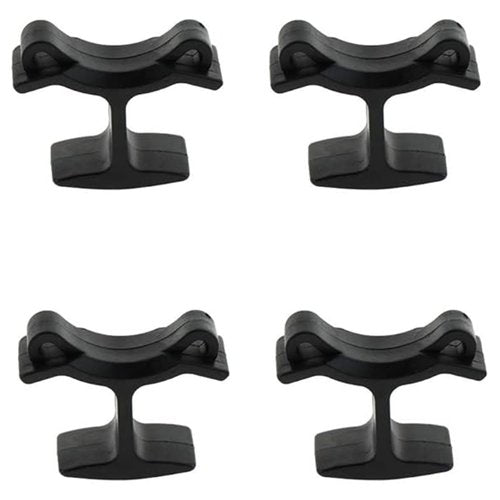Suwzuqn 4Pack Whistle Finger Grip Referee Whistles Fingers Holder Accessory Reusable Referee Whistle for Training and Outdoor Camping