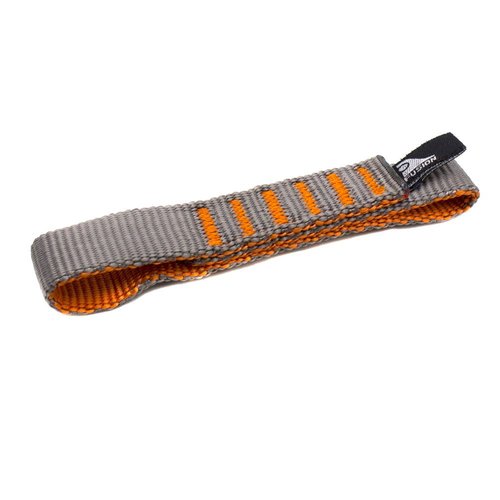Quickdraw Set with Wire Gate Carabiner, 6-Pack, 11cm, Orange/Black