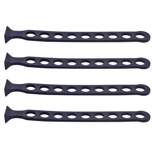 UTV Gun Rack Rubber Strap 70732,Rubber Chain Strap 2-70732 for UTV Golf Cart Mini Bike Rack 4 Packs
