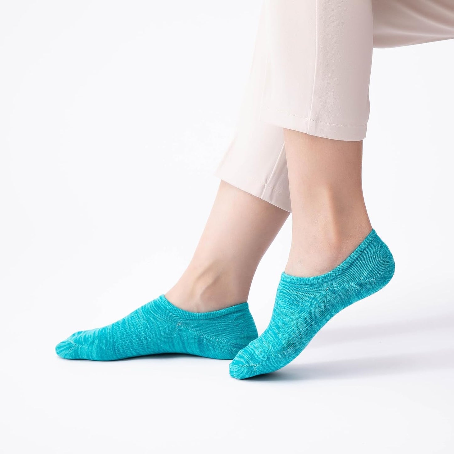 IDEGG No Show Socks Womens and Men Low Cut Ankle Short Anti-slid Athletic Running Novelty Casual Invisible Liner Socks