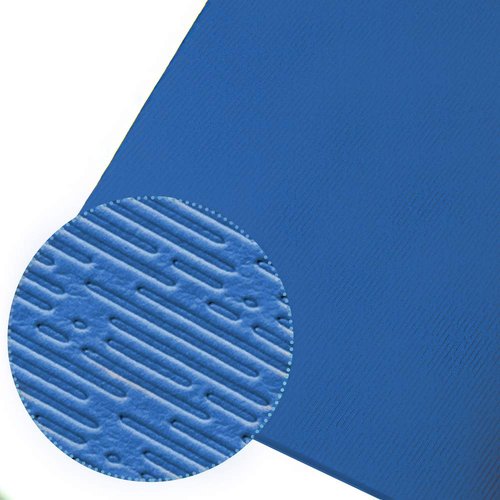 Hatha Yoga Extra Thick TPE Yoga Mat - 72"x 32" Thickness 1/2 Inch -Eco Friendly SGS Certified - With High Density Anti-Tear Exercise Mats For Home Gym Travel & Floor Outside (Blue)…
