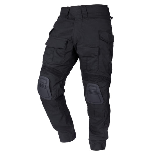 IDOGEAR Men's G3 Combat Pants with Knee Pads Multi Camouflage Trousers Airsoft Hunting Paintball Tactical Outdoor Pants (Black,32W x 32L)