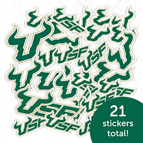 South Florida Bulls Sticker Decal 8.5x11 Inches - College Fan Vinyl
