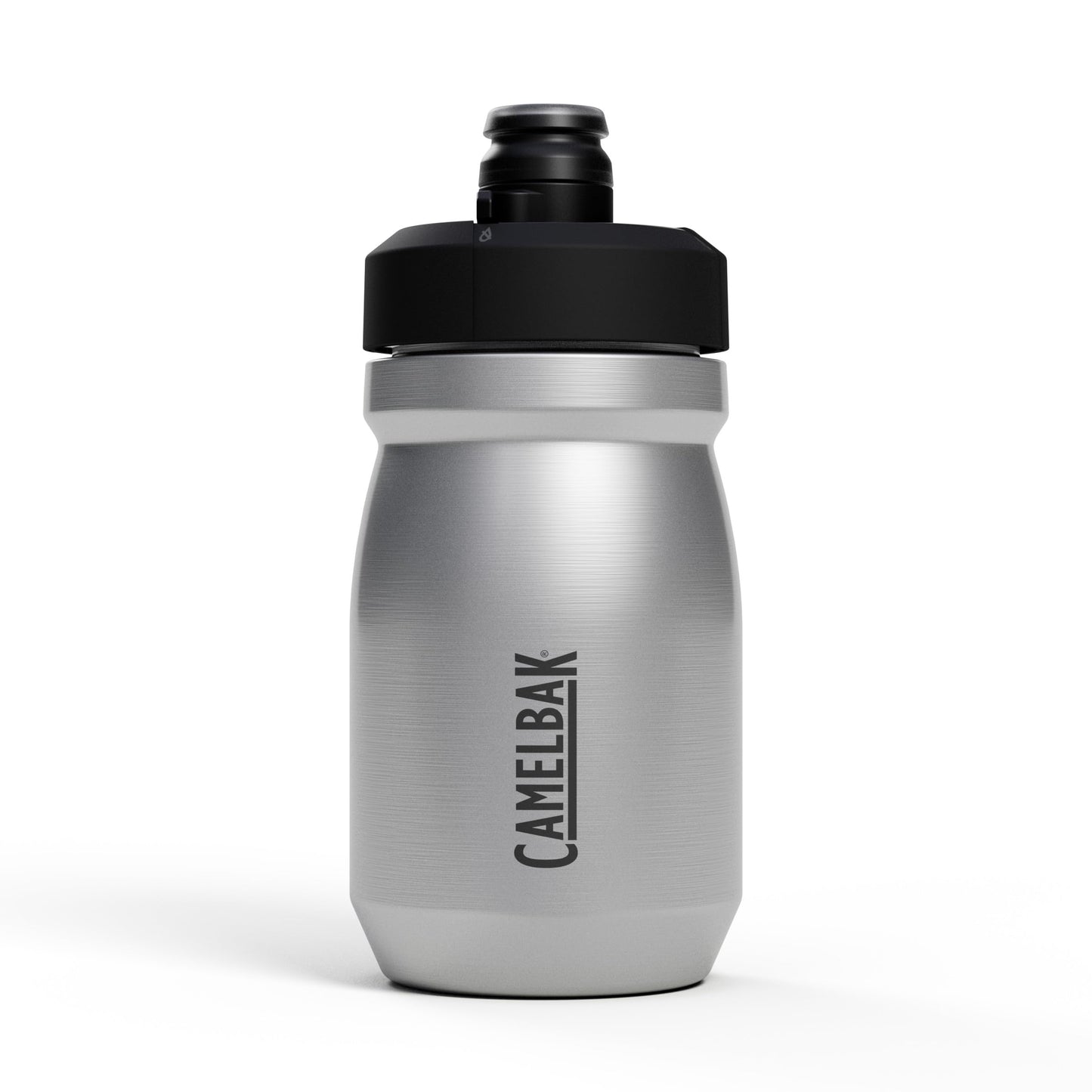 CamelBak Podium Steel Insulated Stainless Steel Bike Water Bottle, Cold Retention for Cycling, 12oz, Stainless