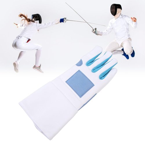 EIMSOAH Fencing Training Gloves, Non Slip, Saber Fencing Gloves, Foil Epee Fencing Gloves, Fit Fencing Gloves for Saber Foil Epee Training (L), Large