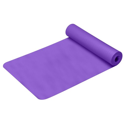 Thick Yoga Mat 5mm Thick Non Slip Anti-Tear High Density Exercise Yoga Mat with Carrying Strap Hot Yoga Mat for Gym, Fitness, Stretching, Workouts, Pilates, Floor, Home Yoga