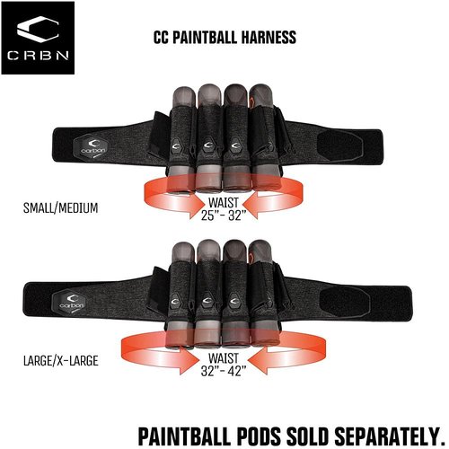 CRBN CC Paintball Pod Harness - Camo - S/M (5+8)