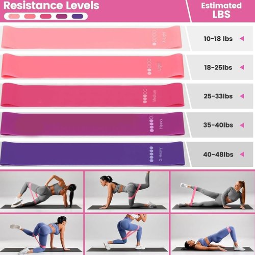 Pilates Essentials Kit for Women, 13-Piece Home Pilates Kit with Pilates Ring, Exercise Ball & Resistance Bands, Full-Body Pilates Set for Home Workouts & Yoga Training