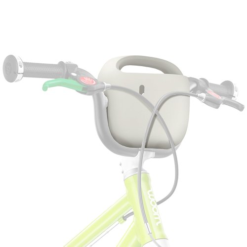 woom POP Kids' Bike Basket Original 2, 3 & 3 AUTOMAGIC Bicycles, Easy Snap-On Attachment, Weatherproof, BPA-Free Handlebar Storage Accessory for Outdoor Bicycle Adventures & Outdoor Play